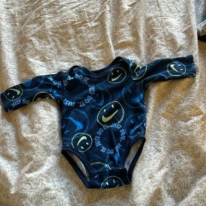 Long sleeve Nike onesie